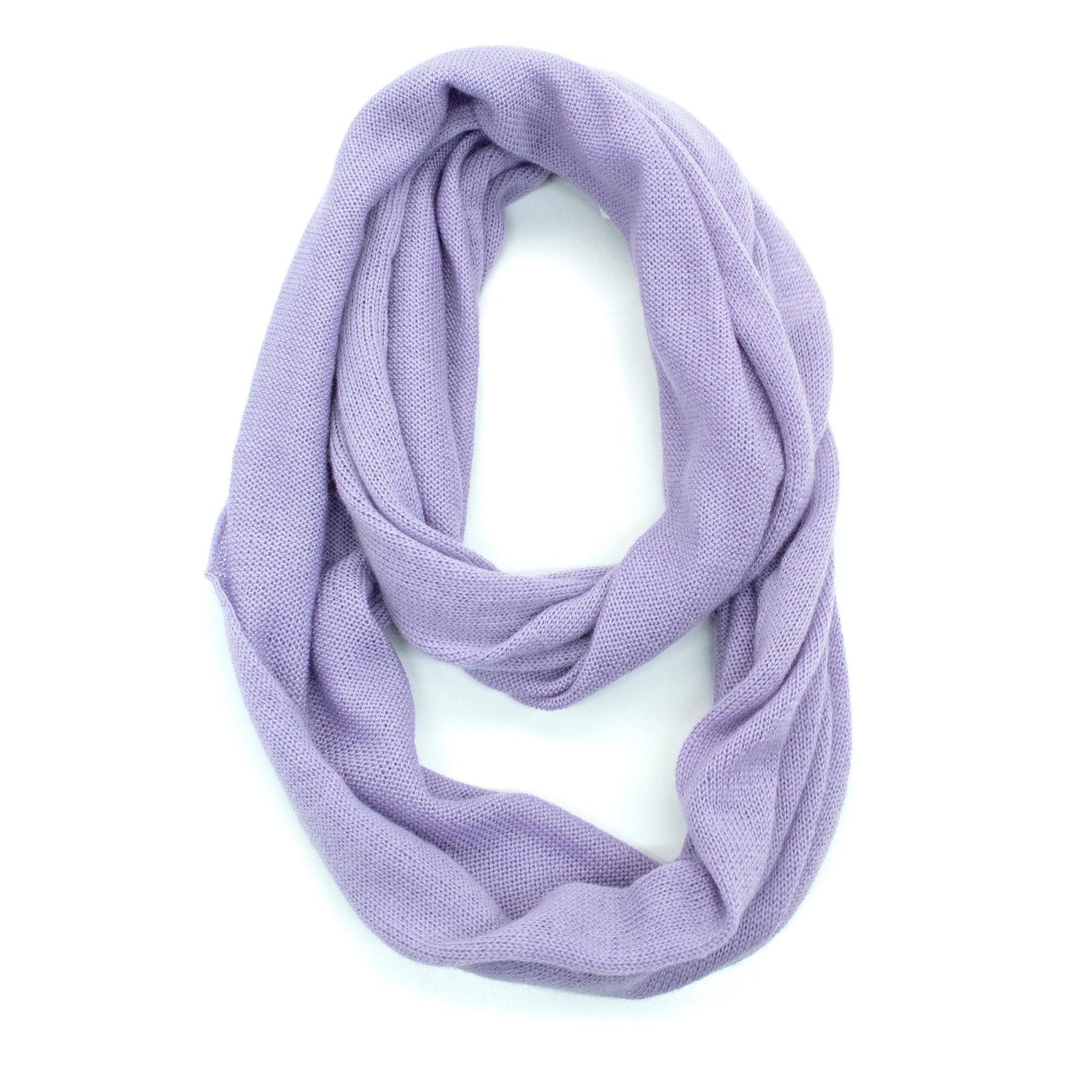 Merino Loop Scarf | Lavander