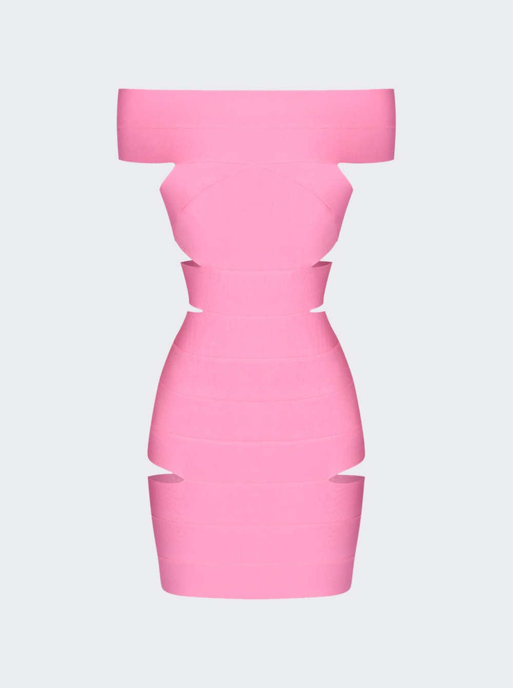 Women | Alexandre Vauthier | Knit Mini Dress | Bubblegum Pink