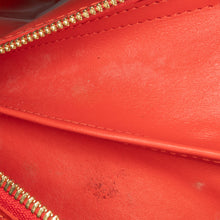 MCM | Pre-Owned Visetos Patent Handbag | Red