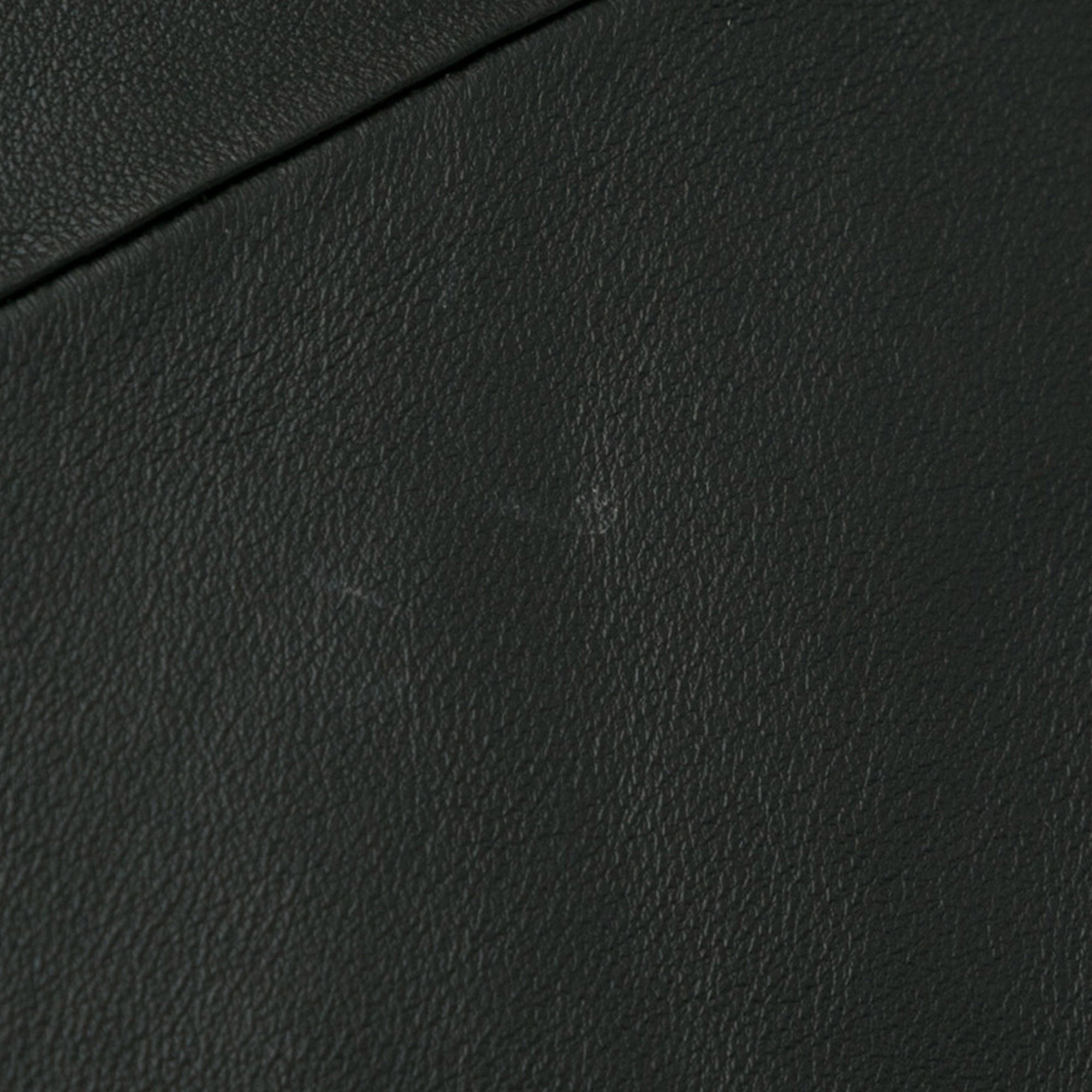 Burberry | Pre-Owned Lambskin Olympia Scarf Tote | Black