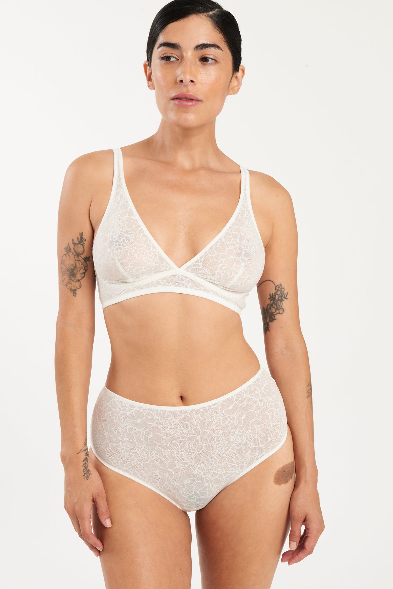 Eden High Waist Brief | Off White