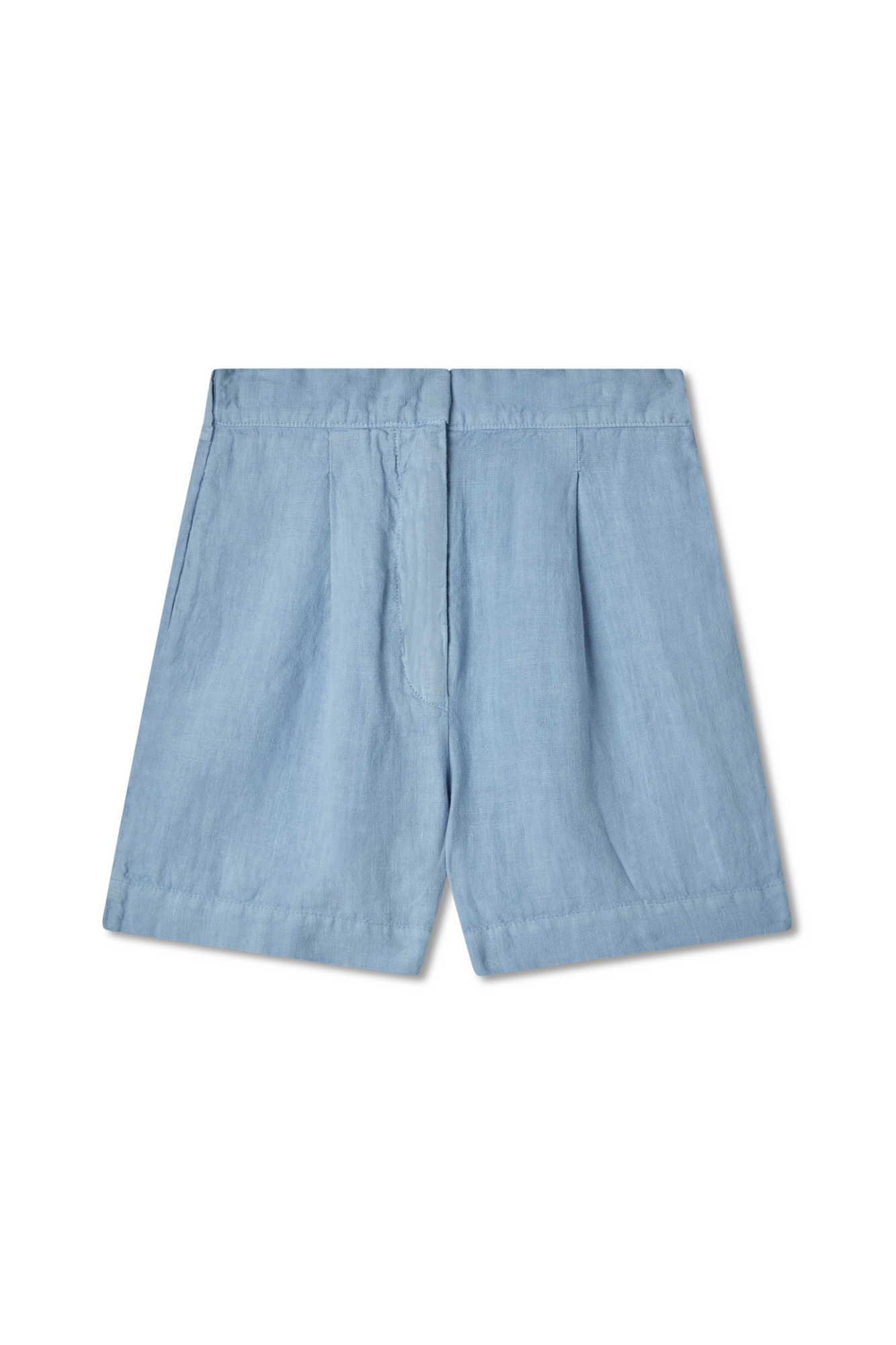 Relaxed Linen Short | Baby Blue