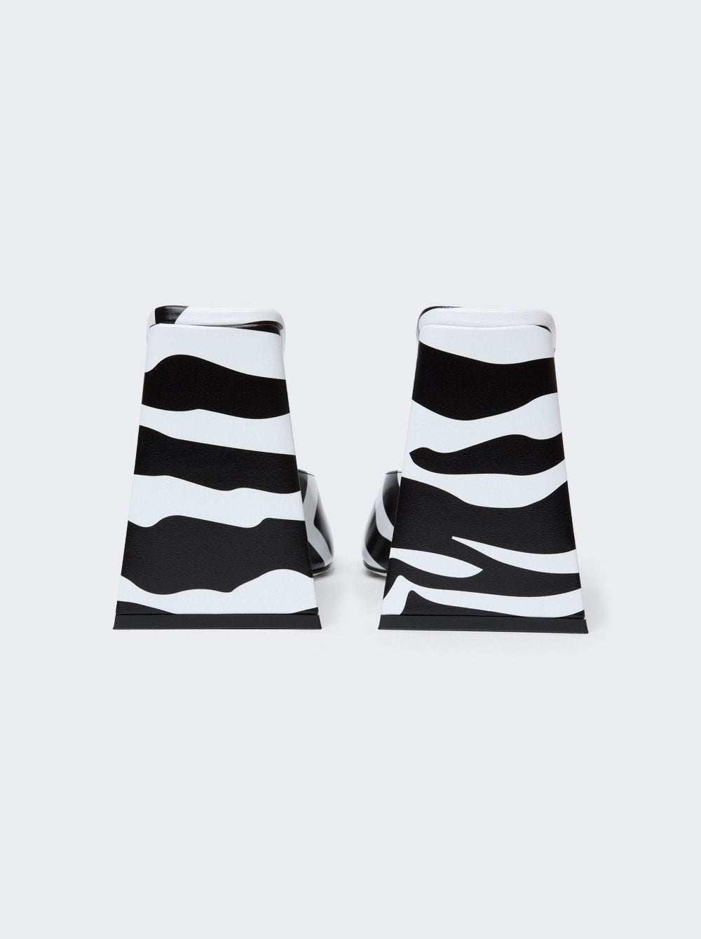 Women | The Attico | Devon Mule 115mm | White & Black