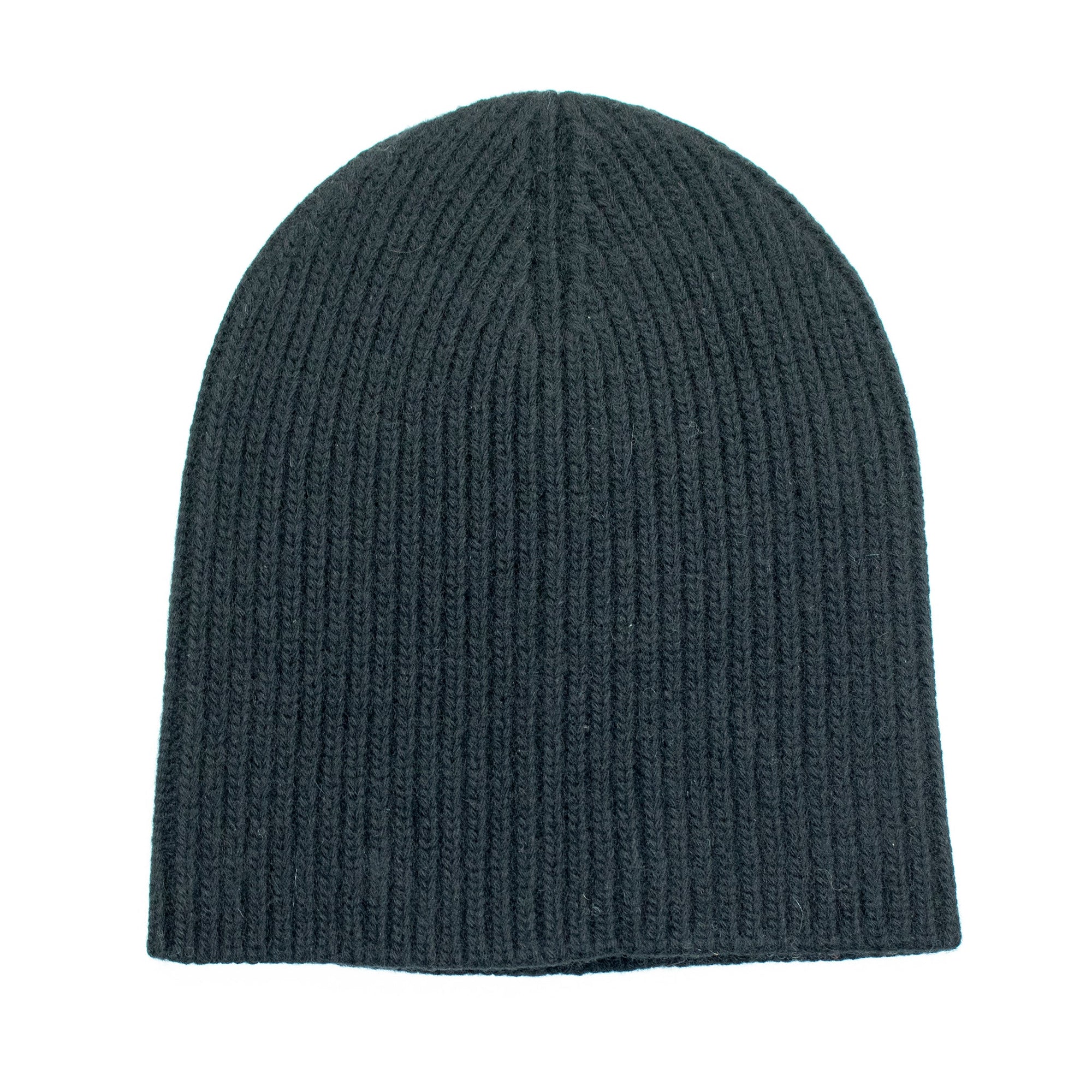 Cashmere Chunky Beanie | Black