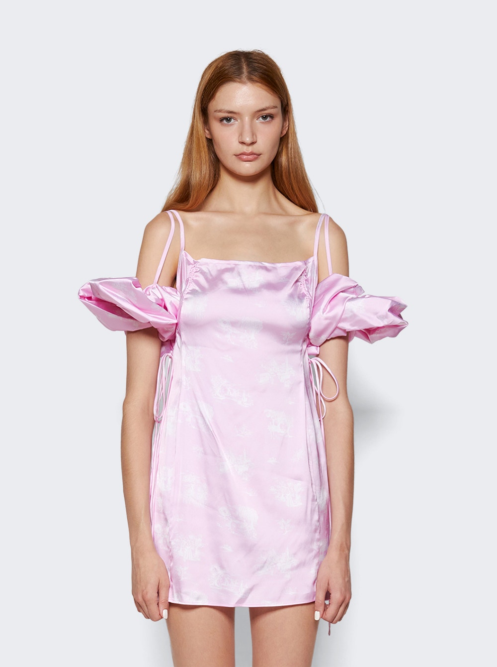 Women | Jacquemus | La Mini Robe Choucho Dress | Pink