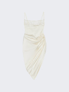Women | Jacquemus | La Saudade Mini Dress Off-white | White