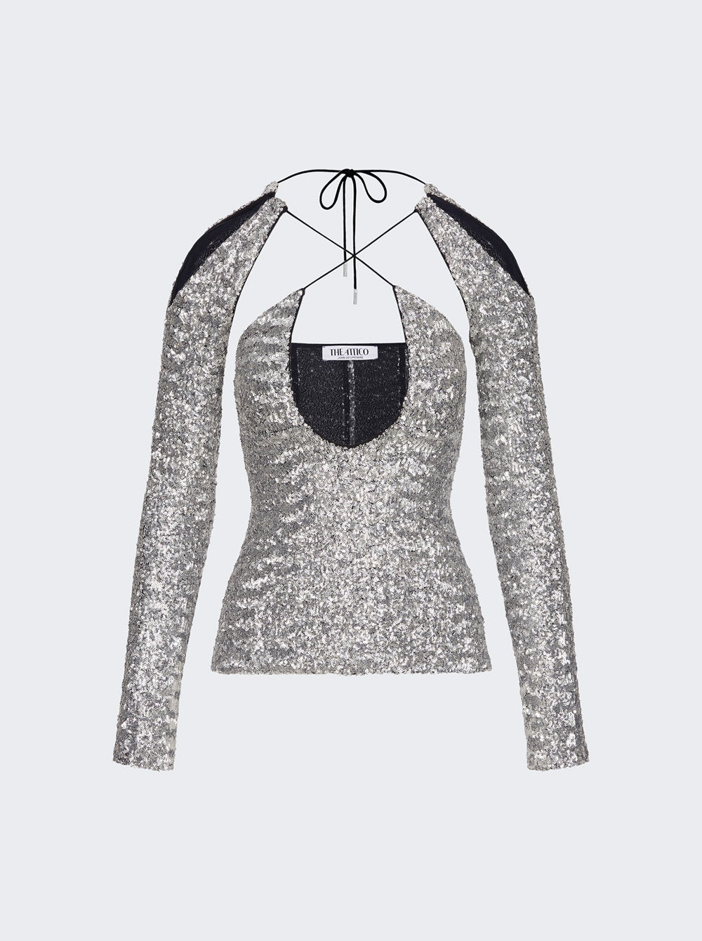 Women | The Attico | Zane Top | Silver