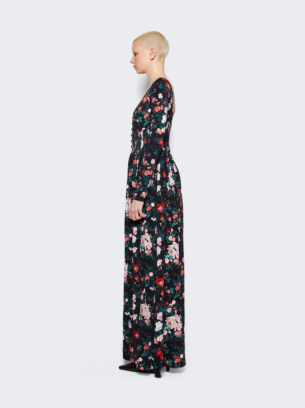 Women | Rabanne | Maxi Dress | Black Rose