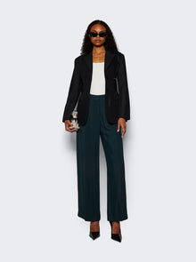 Women | Mugler | Cut Out Trousers | Dark Green