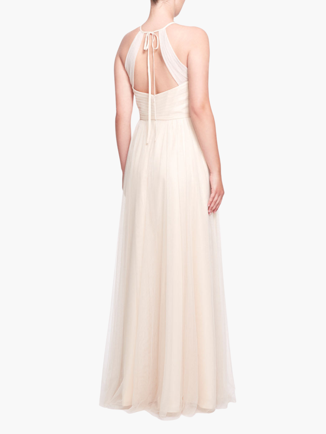 Sicily High Neck Gown | Champagne