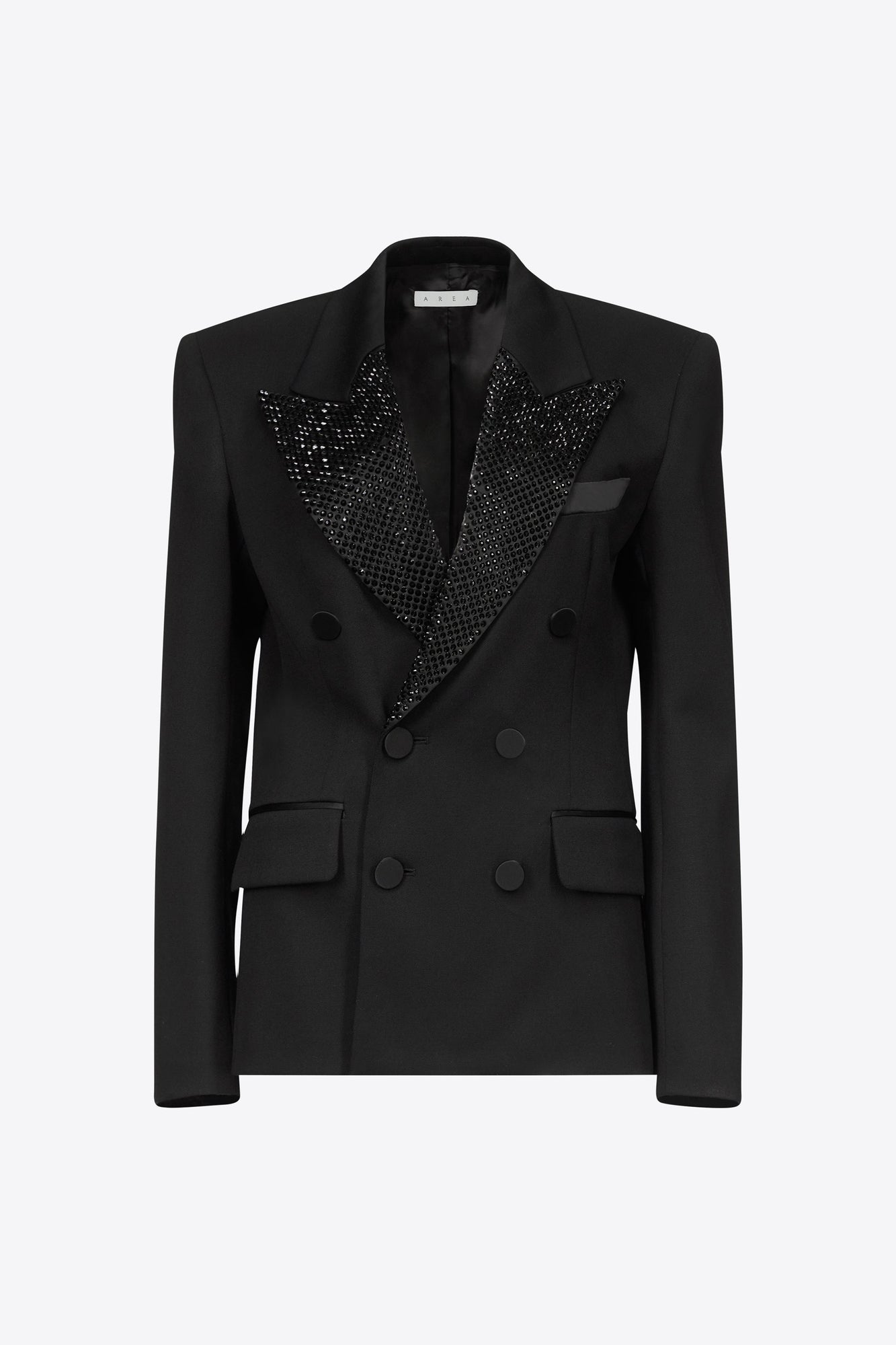 Crystal Embellished Relaxed Blazer