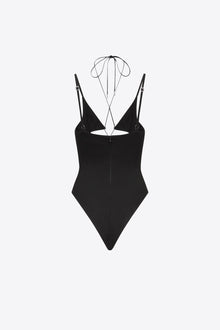 Star Cutout Bodysuit | Black