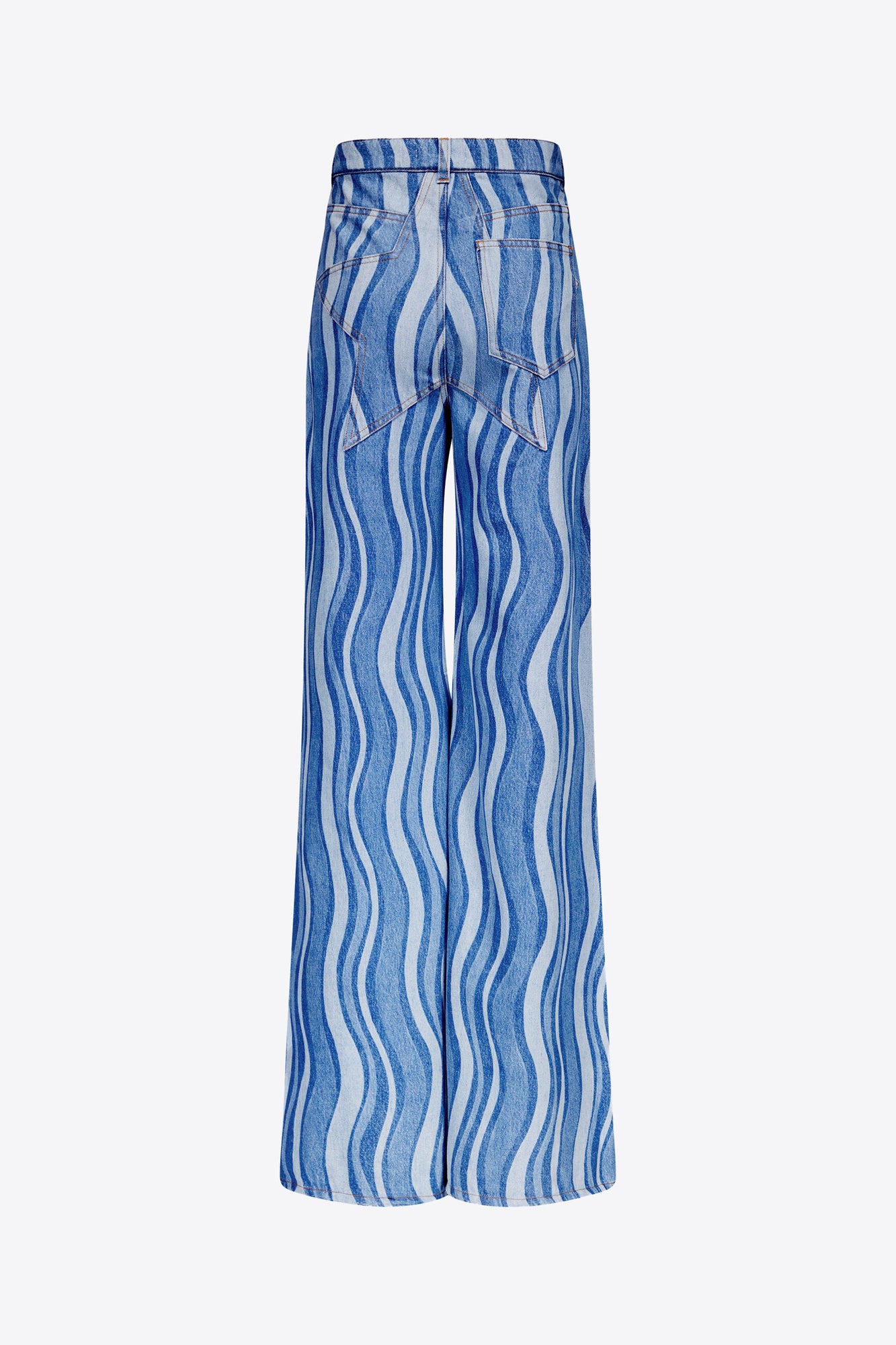 Sunray Denim Wide Leg Jean | Indigo Multi