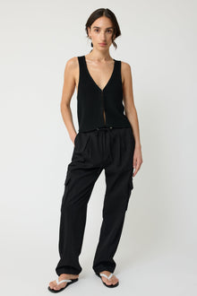 Knit V Neck Vest - Almina Concept 