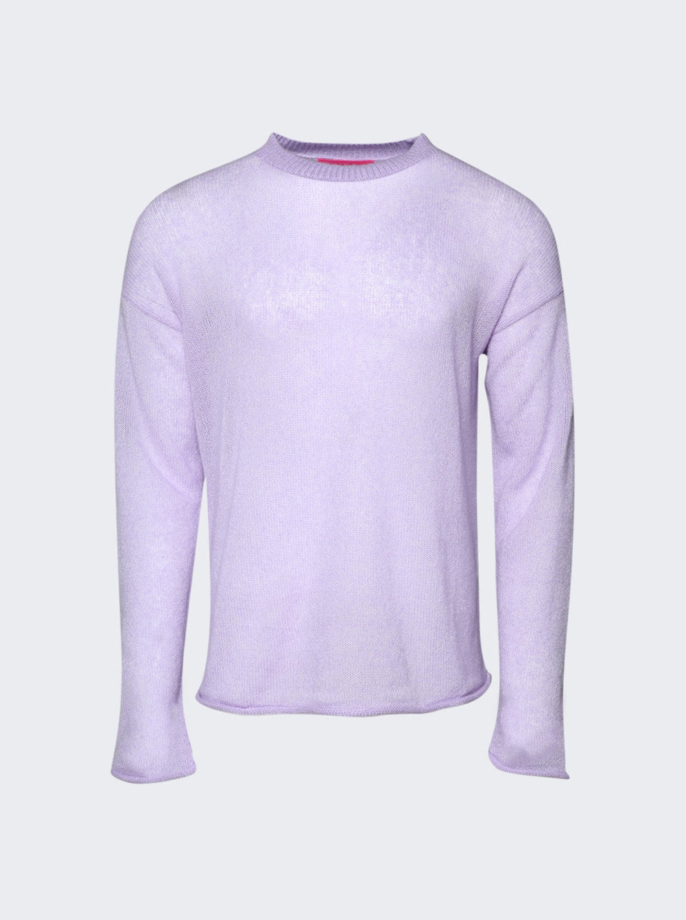 Men | The Elder Statesman | Nimbus Slouchy Crewneck Sweater | Violet