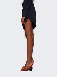 Women | Jacquemus | La Mini Jupe Saudade Skirt Dark Navy | Blue