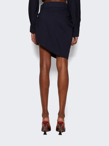 Women | Jacquemus | La Mini Jupe Saudade Skirt Dark Navy | Blue
