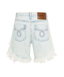 Frankies Low Waist Long Length Denim Shorts | Florence