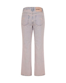 Charlie High Waist Slim Flared Denim Jeans | Pink Haze