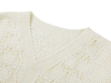Textured Knit Top | White