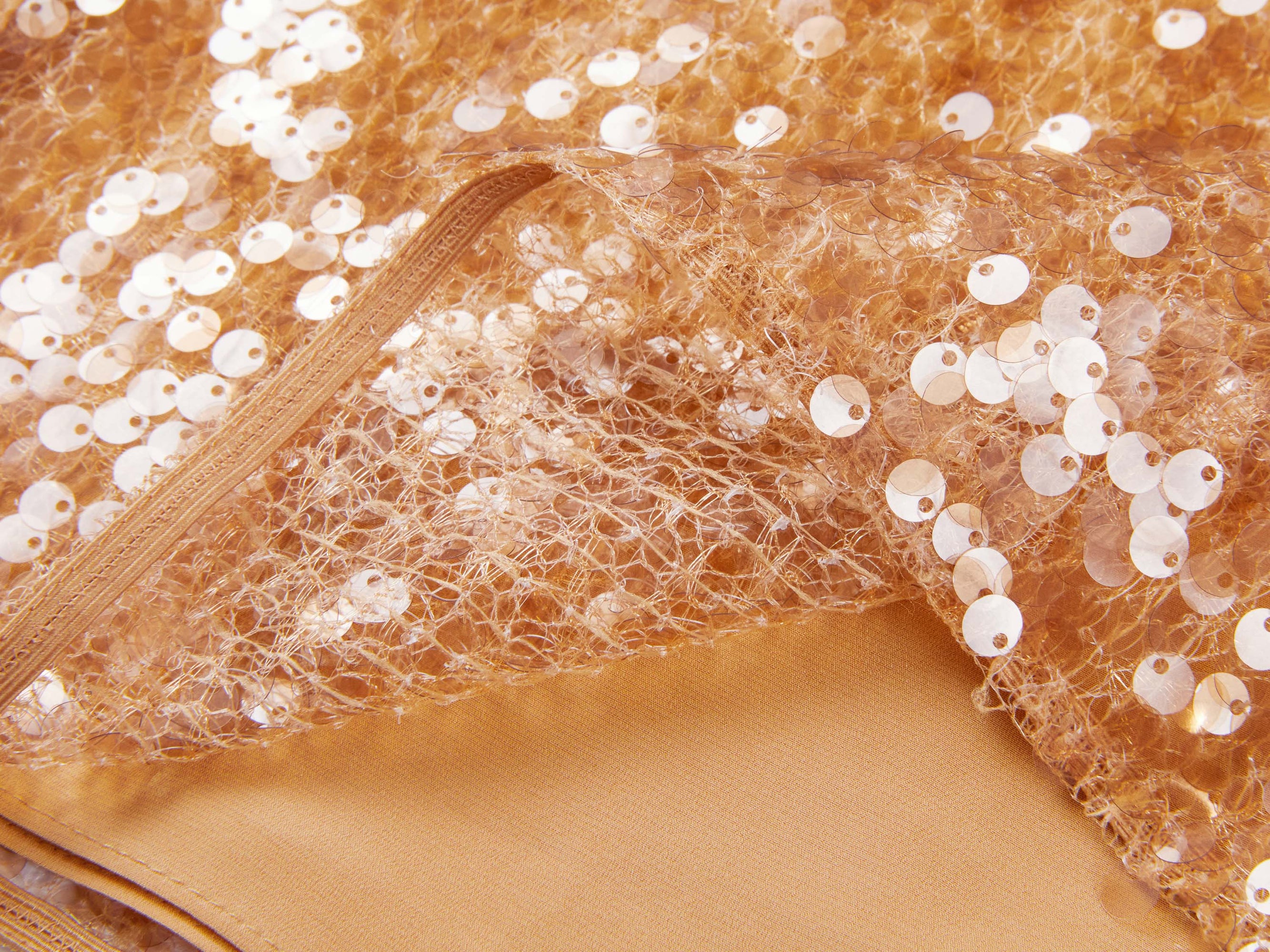 Sequin Skirt | Golden