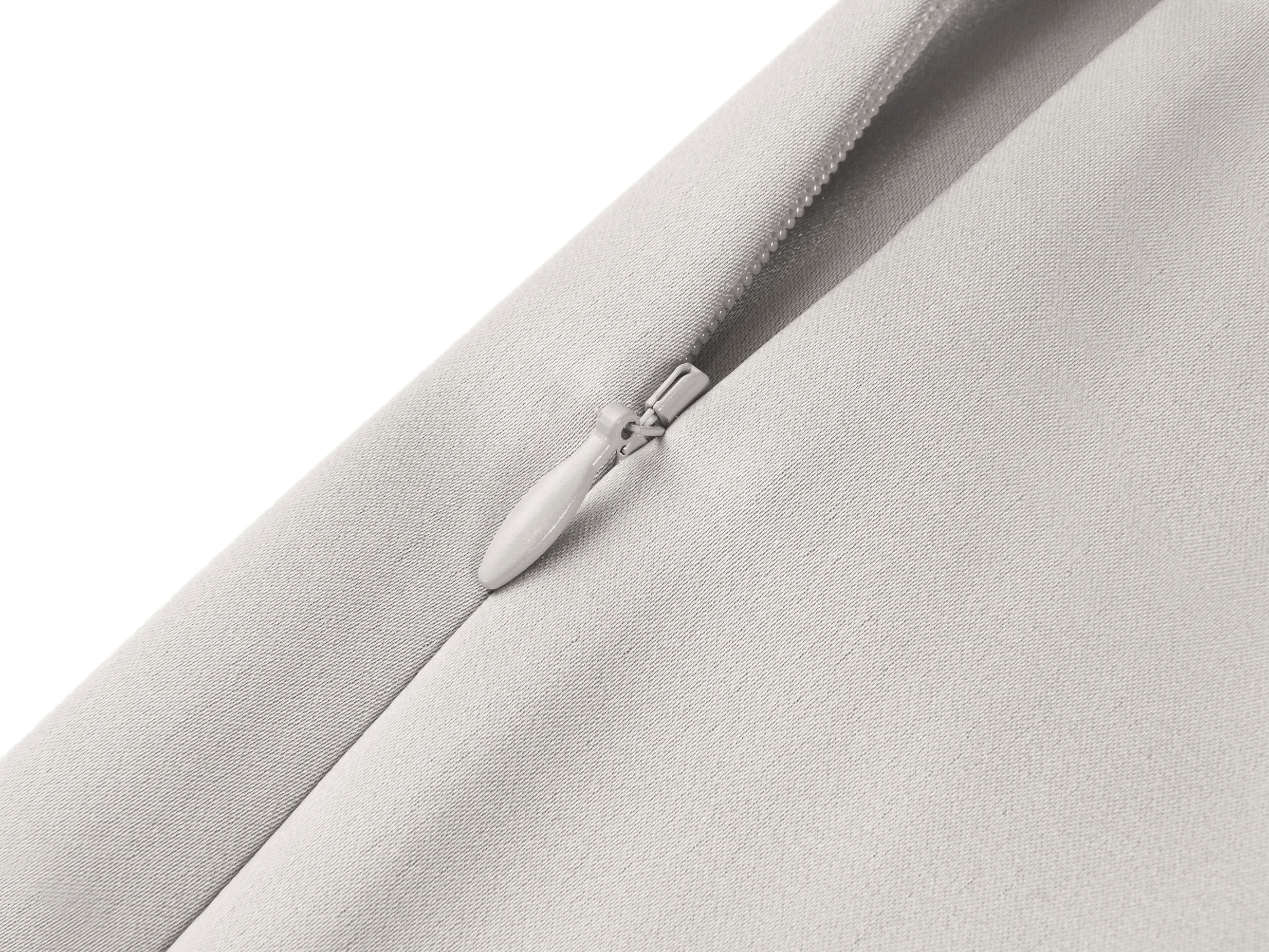 slim midi skirt | Grey