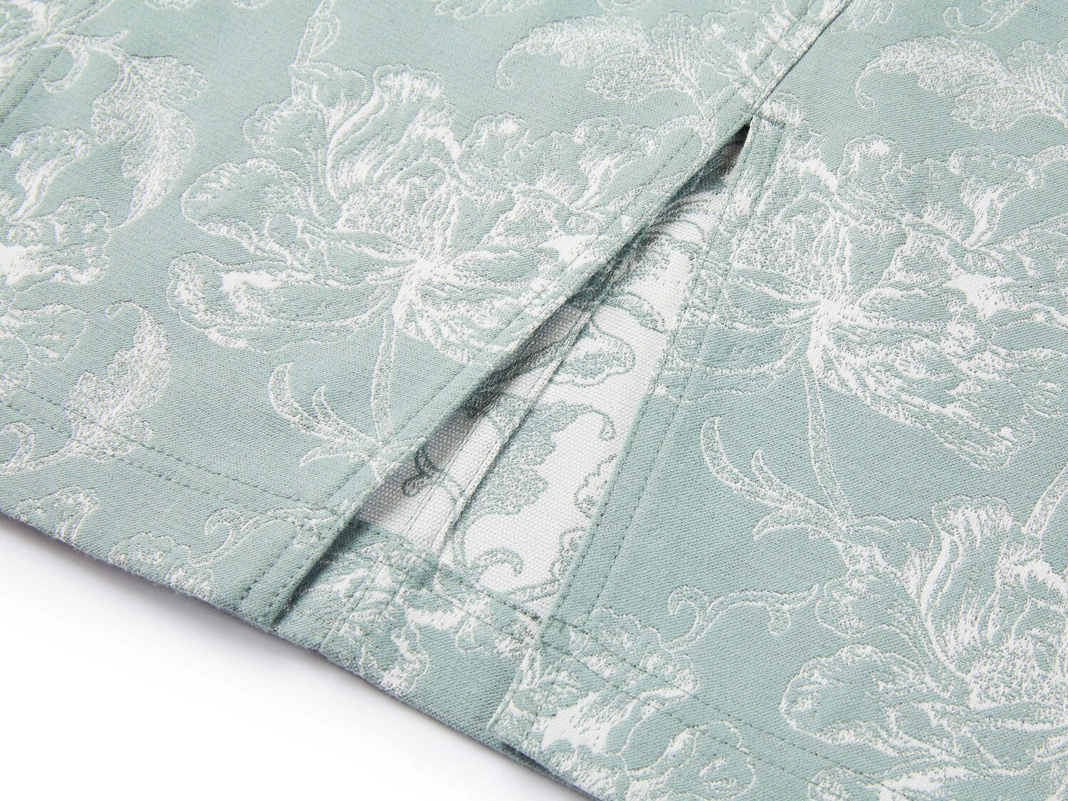 Slit Hem Bodycon Skirt | Green