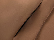 Silk Waist-Fitted Jacket | Brown