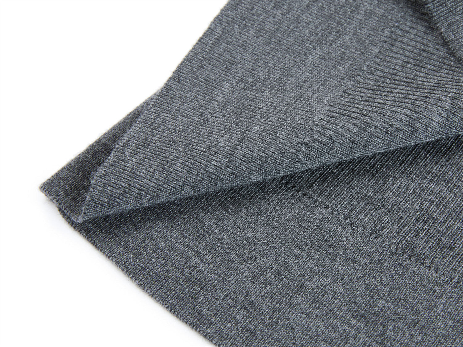 Pure Wool Knit Cardigan | Grey