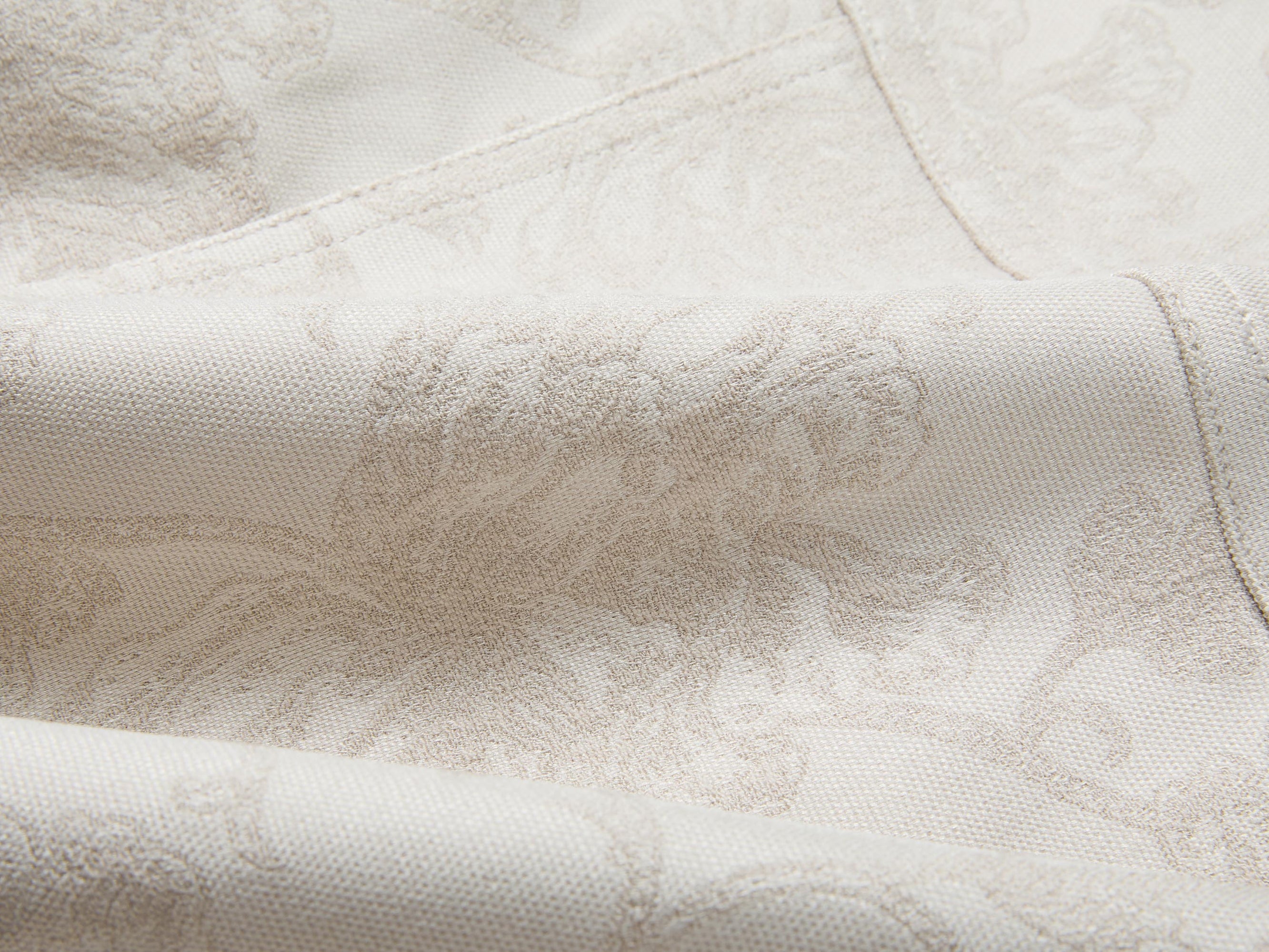 Short Sleeve Button Shirt | Beige