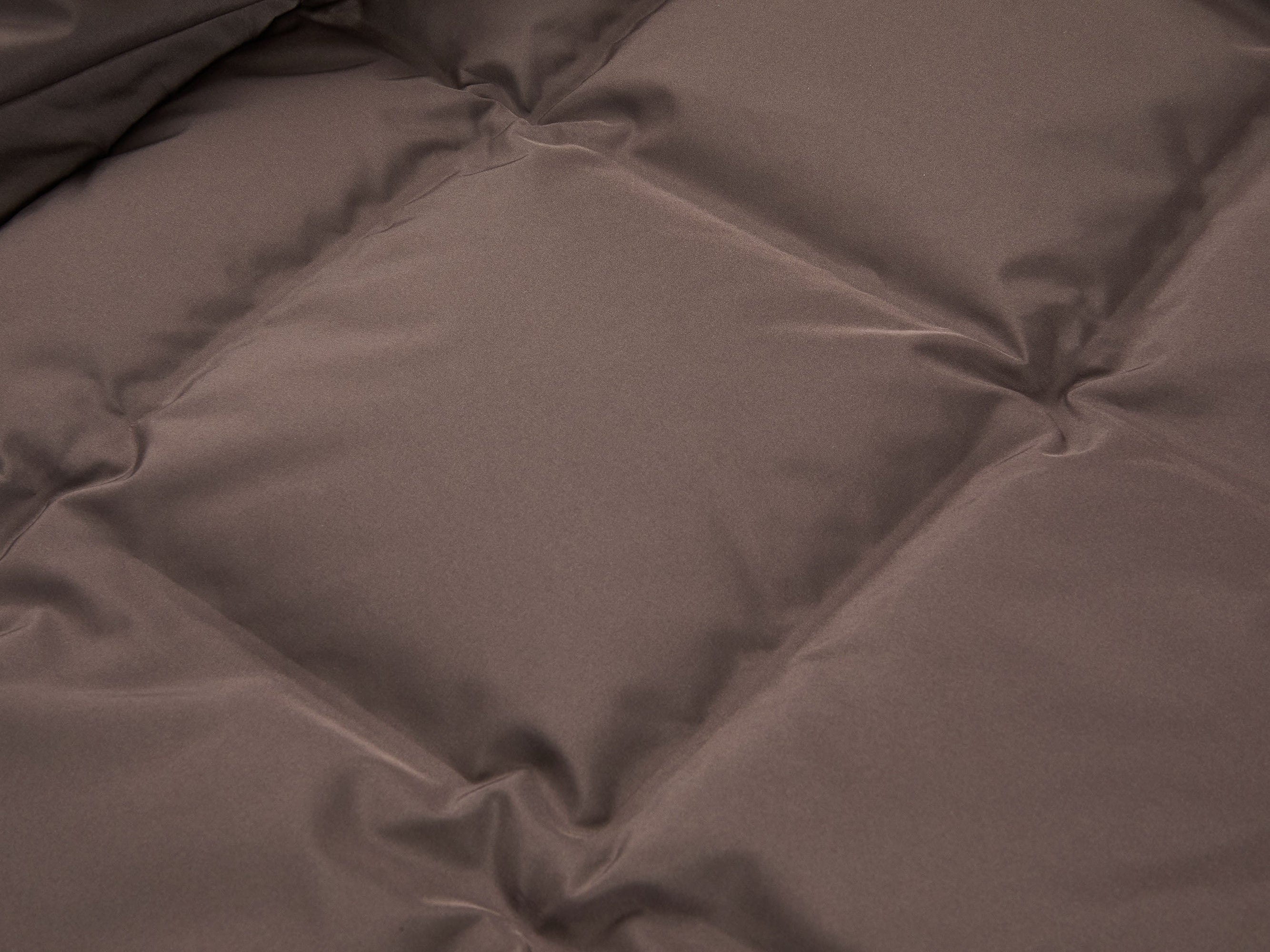 Long Down Coat | Brown