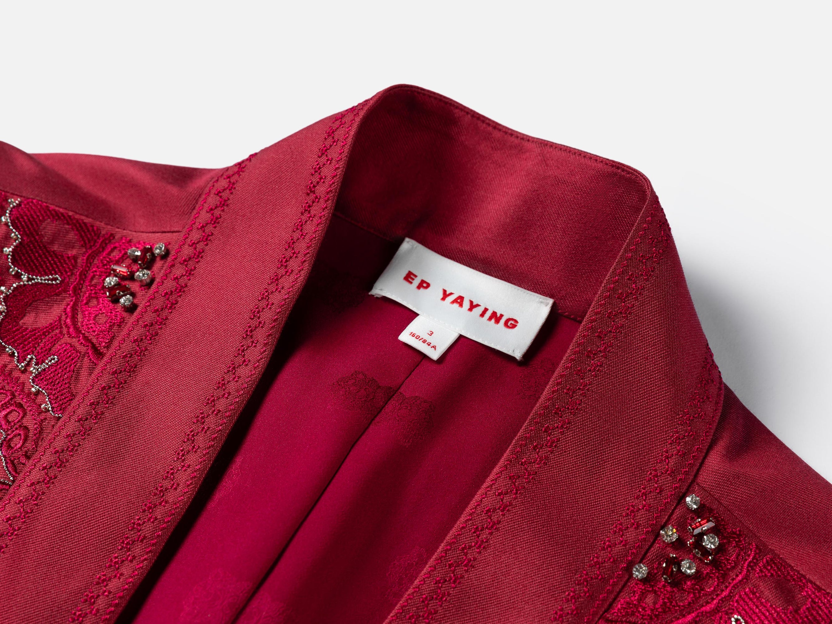Waist Tie Jacket | Red