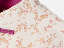 Floral-Print Quilted Jacket | Beige
