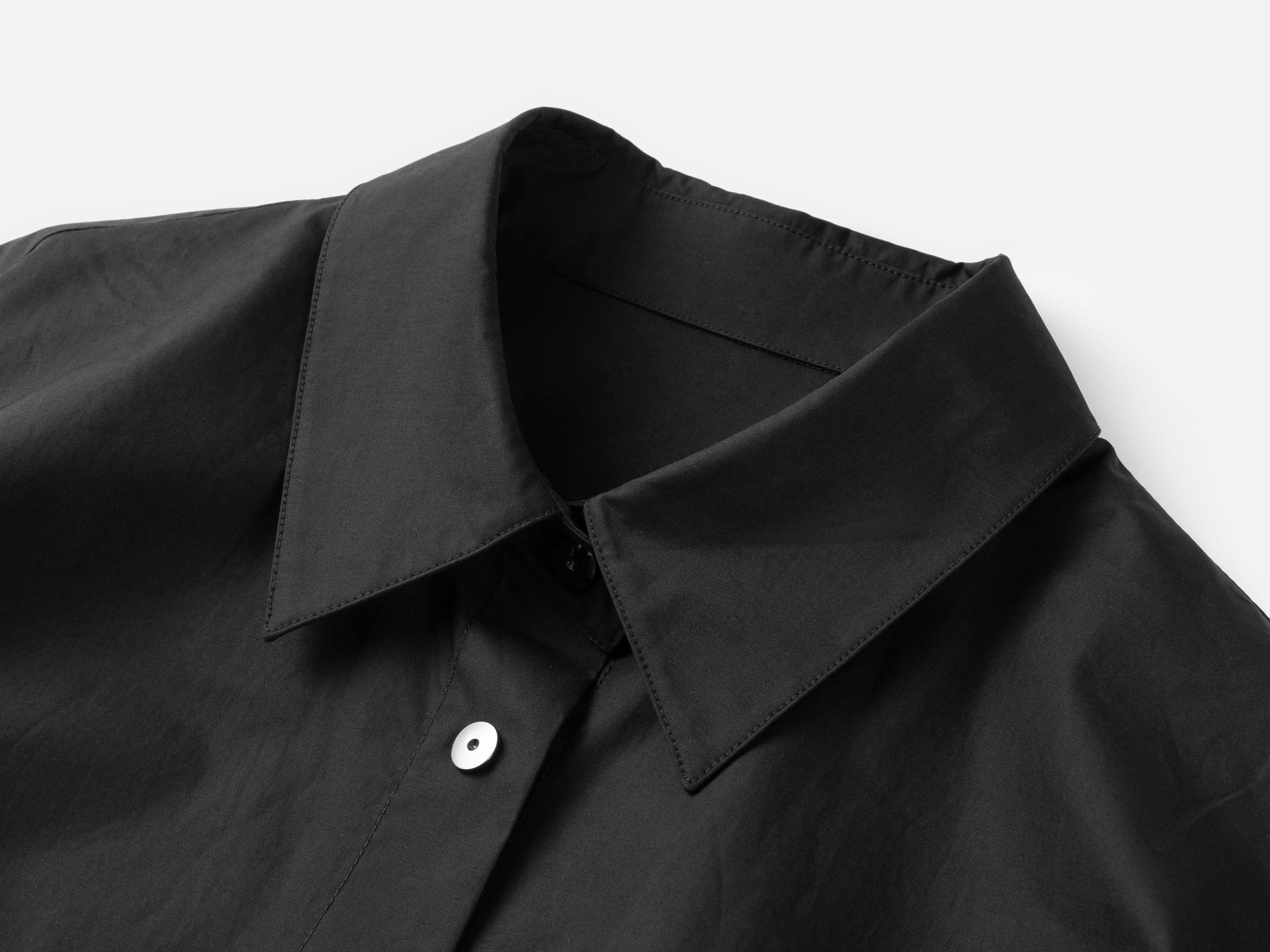 Slimming Mid-Length Dress | Black