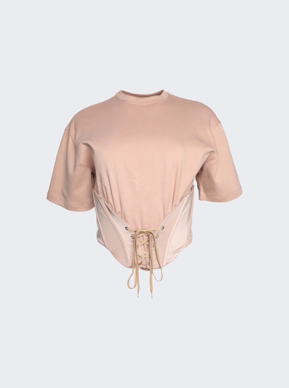 Women | Mugler | Corset Top | Tan