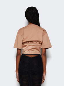 Women | Mugler | Corset Top | Tan