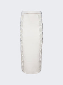 Diotima | Steer Cut-out Skirt | Ivory
