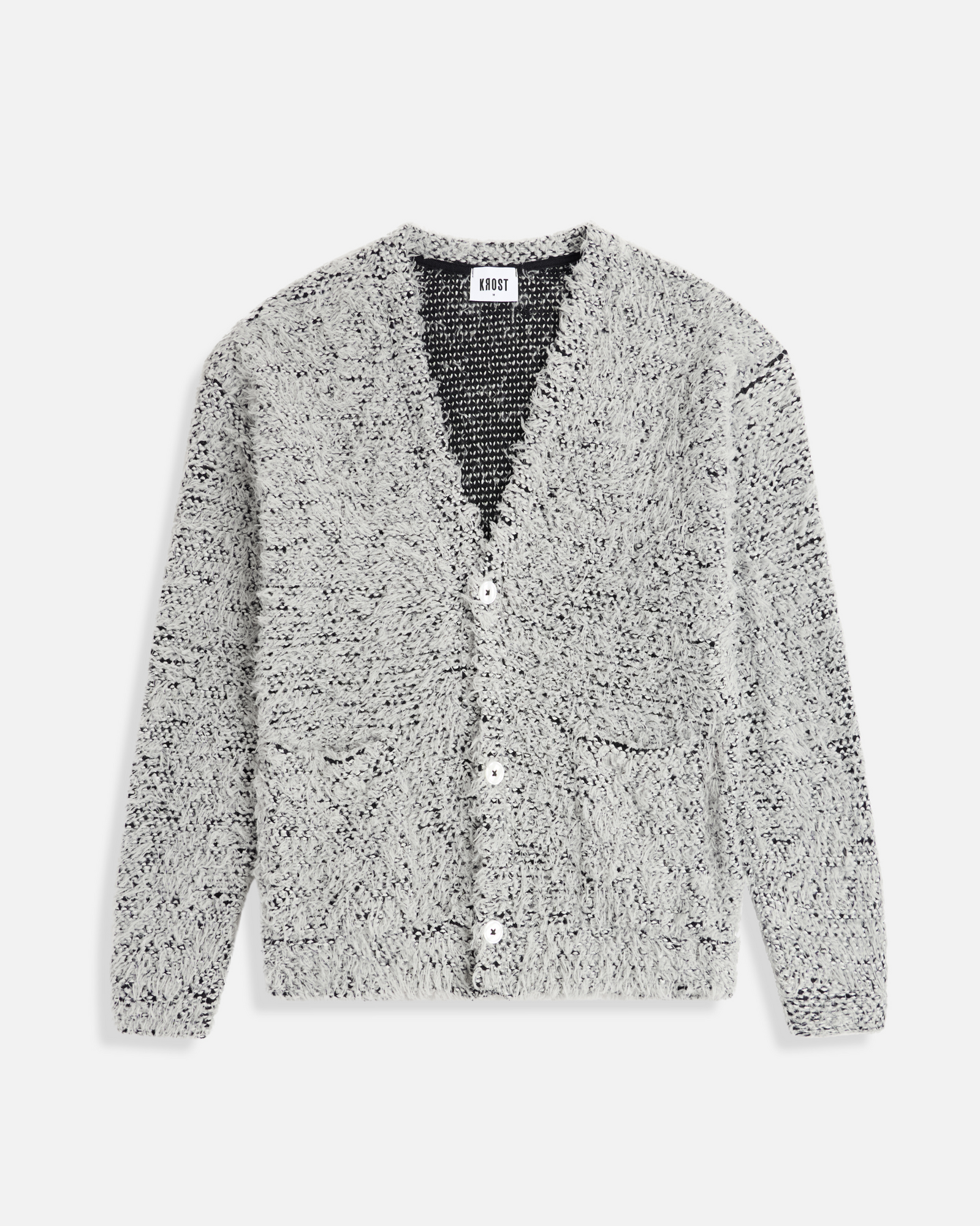 Fuzzy Cardigan | Glacier Gray