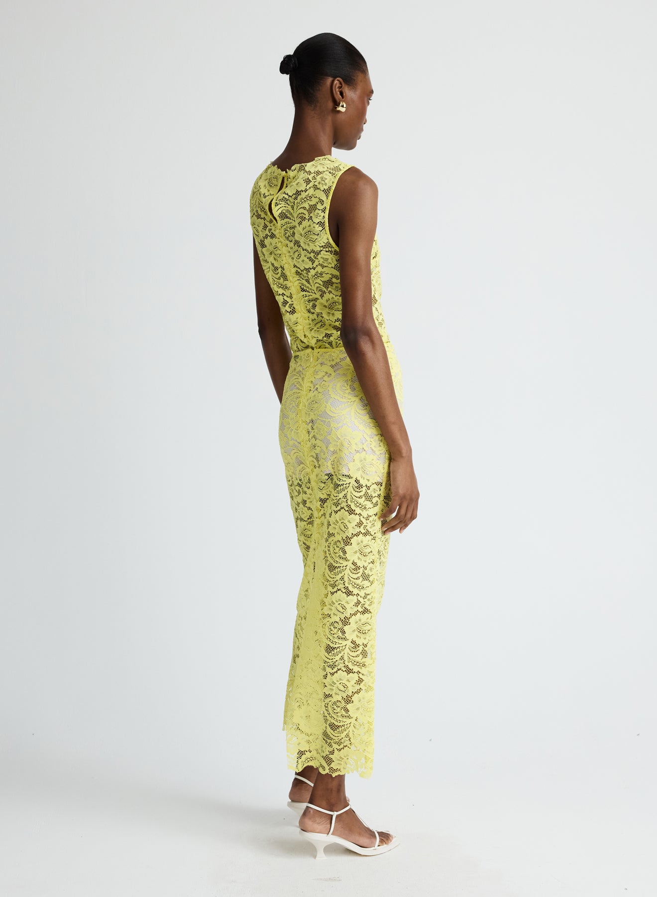 Jackie Skirt | Yellow Lace