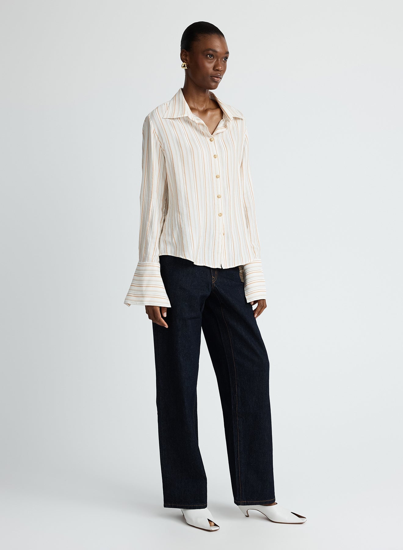 Odessa Shirt | Russet Stripe