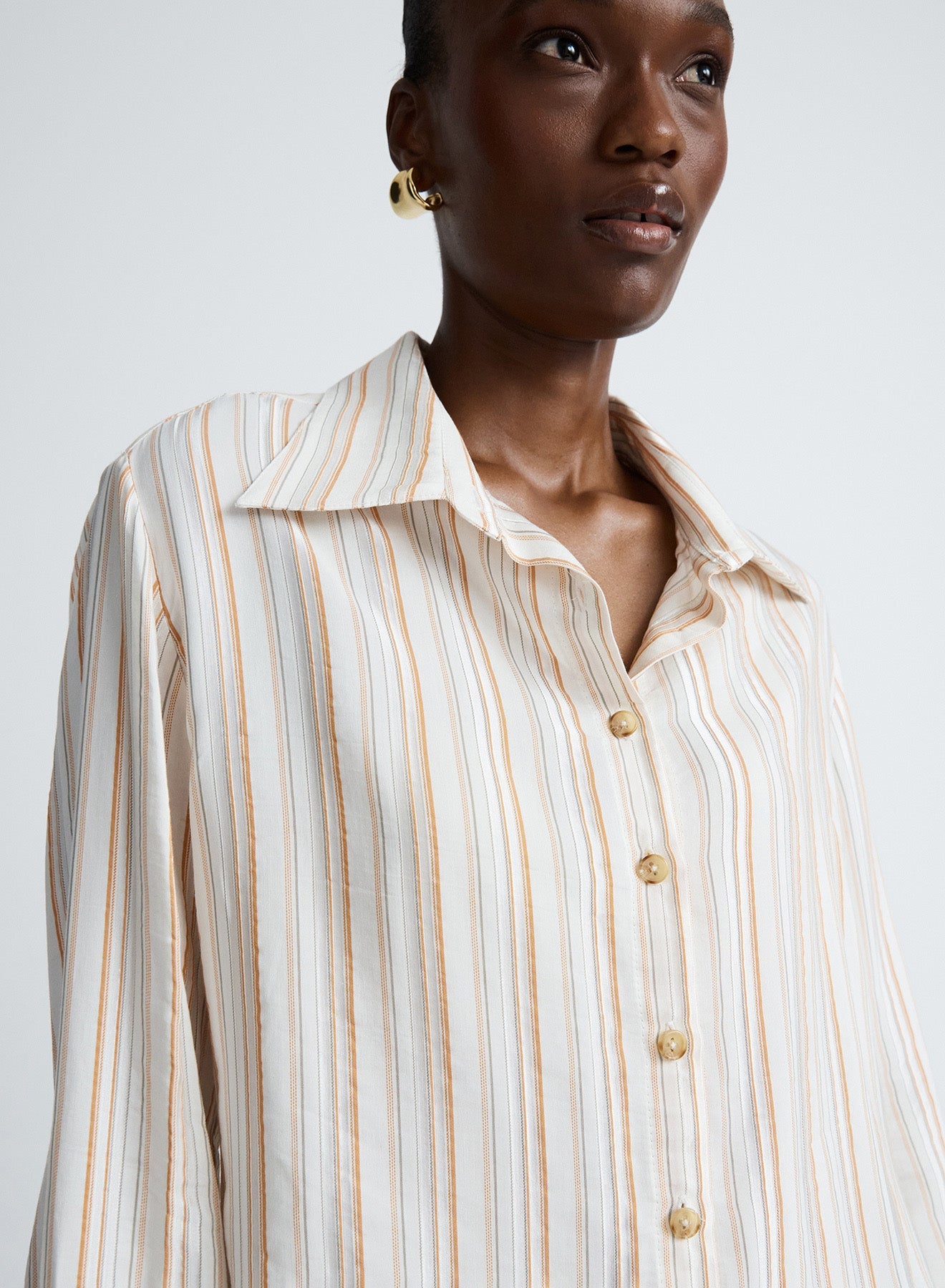 Odessa Shirt | Russet Stripe