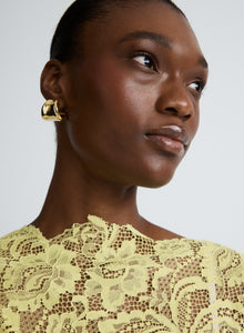 Indi Dress | Yellow Lace