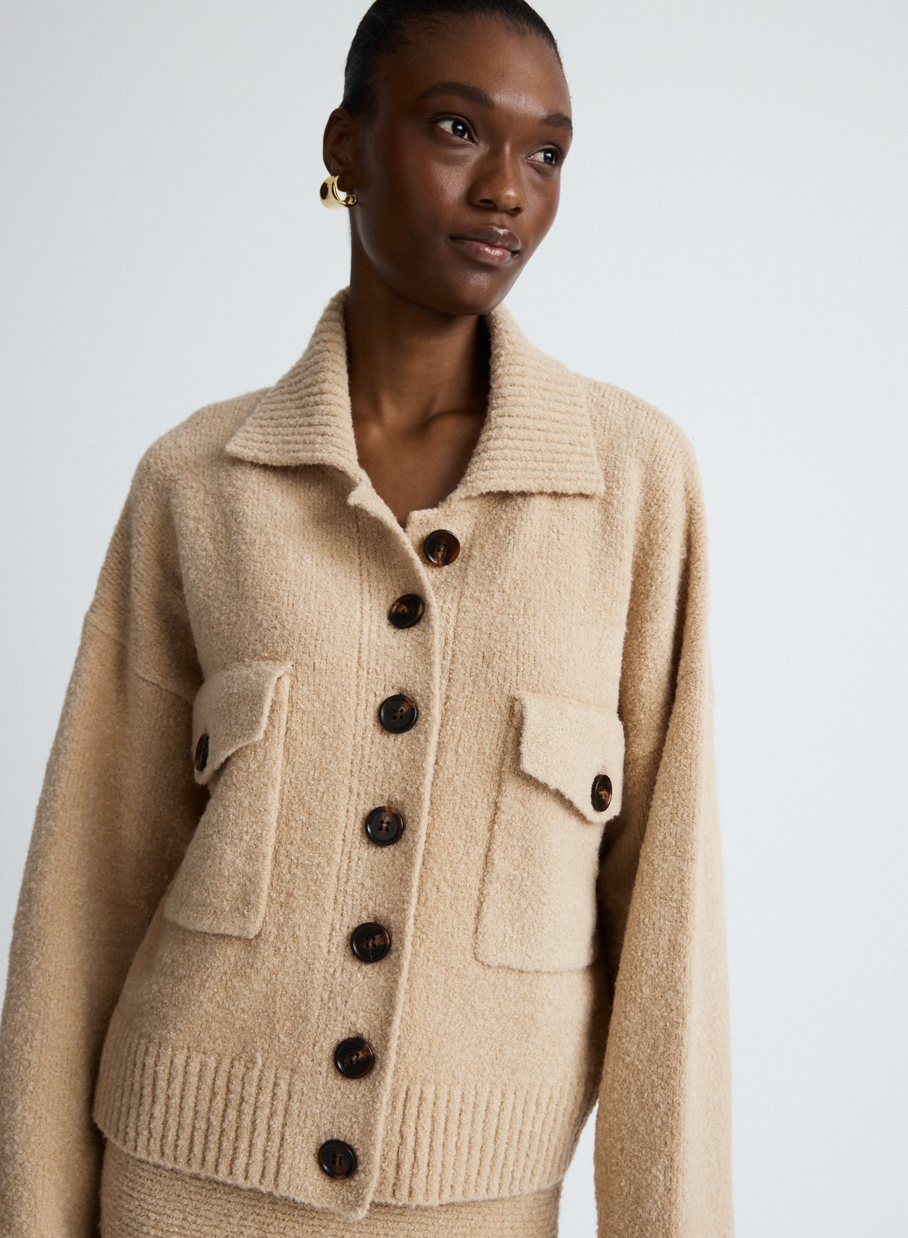 Reagan Jacket | Camel
