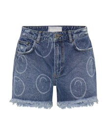 Legends High Waist Mom Fit Denim Shorts | Rosewood