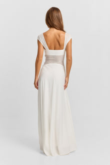 Anastasia Maxi Dress | White
