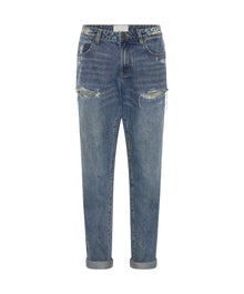 1982S High Waist Balloon Denim Jeans | Used Blue