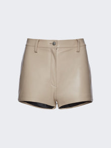 Women | Magda Butrym | High Rise Shorts | Beige