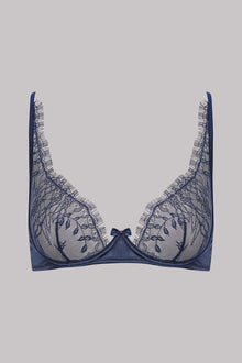 Wire Bra - Villa Satine Navy Blue | Navy blue