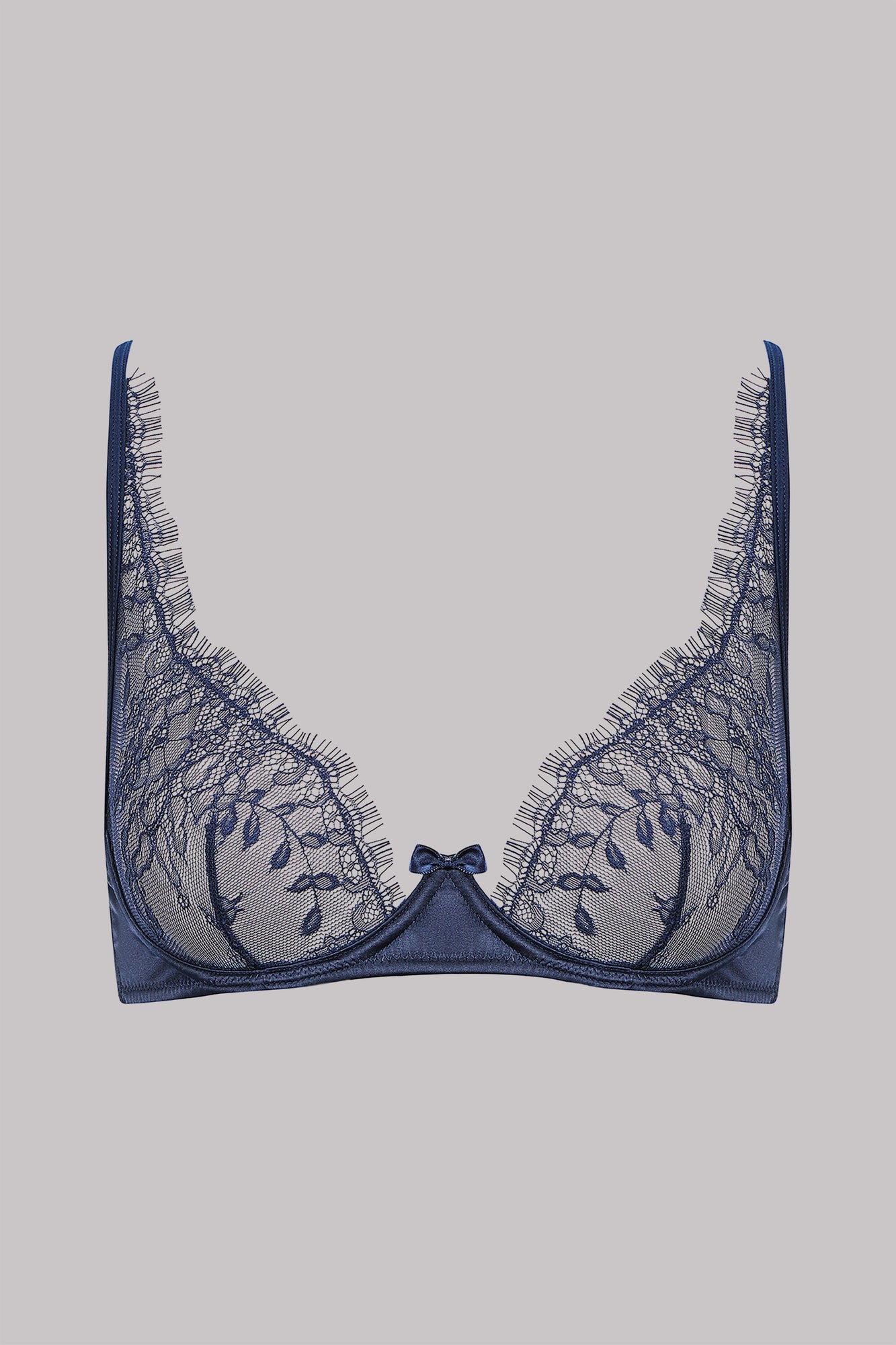 Wire Bra - Villa Satine Navy Blue | Navy blue