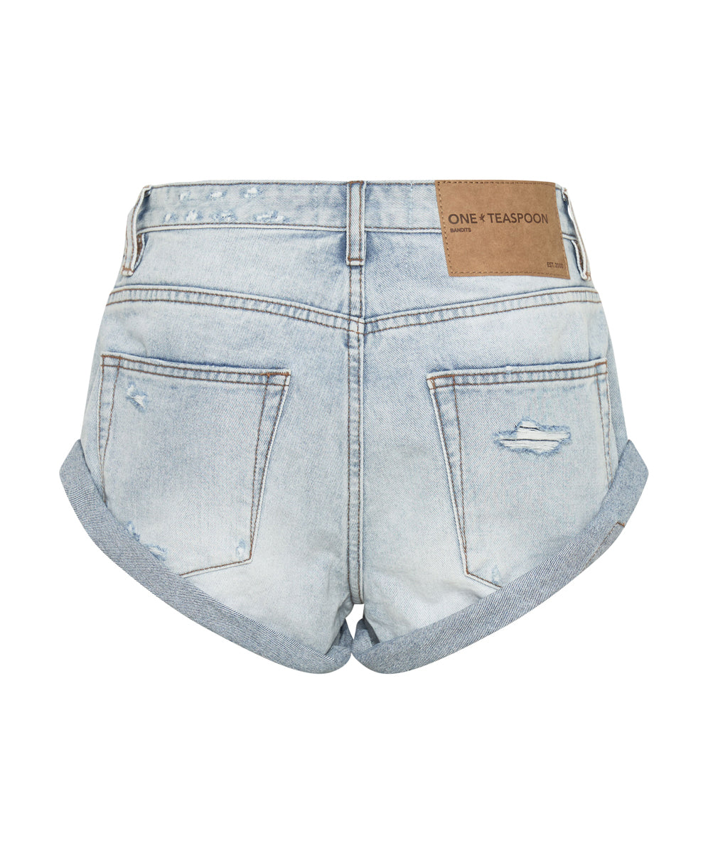 Bandits Low Waist Denim Shorts | Archived Blue Dream